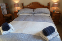 Master Bedroom at No.1 Mosses Cottage